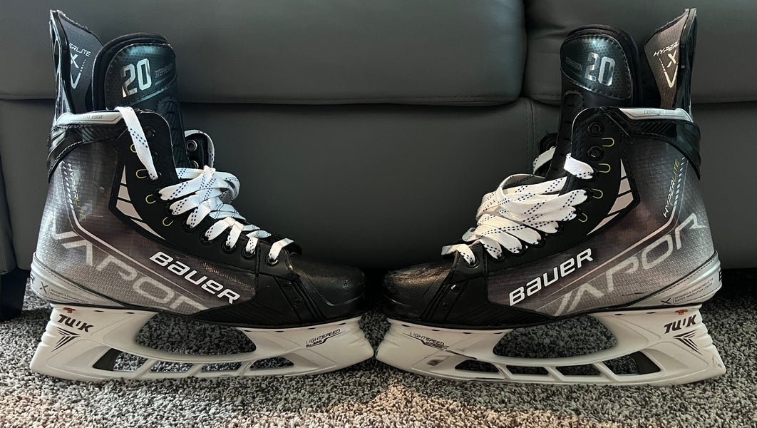 Bauer Vapor Hyperlite Hockey Skates, Size 8.5 D/A, Pro Stock