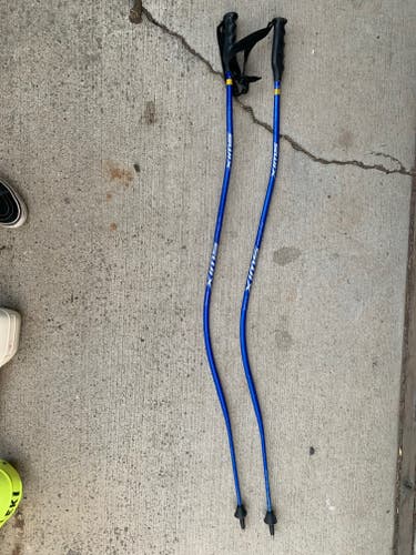 Used 56in (140cm) Swix Racing DH/SG Carbon Ski Poles