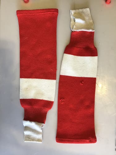 Red Used   Socks 19”