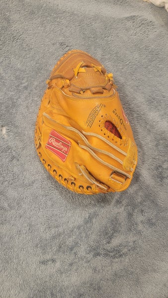 Vintage Rawlings Lance Parrish Catchers Mitt RCM7 Baseball Glove RHT