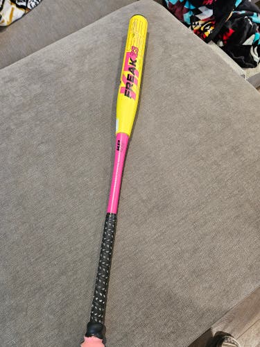 Used 2022 Miken Composite KP23 Bat (-8) 26 oz 34"