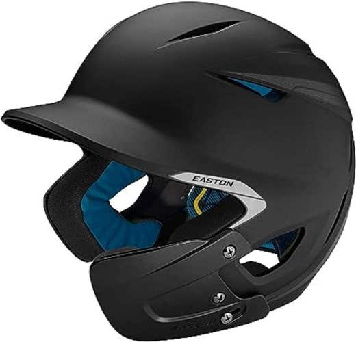 NWT Easton Pro X Baseball Batting Helmet w Jaw Guard Matte Blk Jr. 6 1/2"-7 1/8"