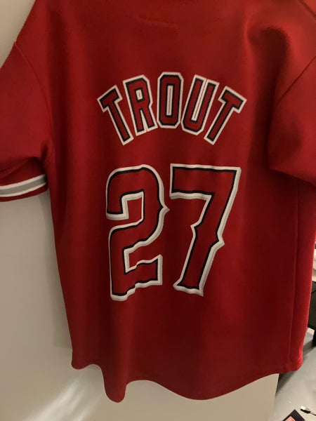 Mike Trout jersey youth small