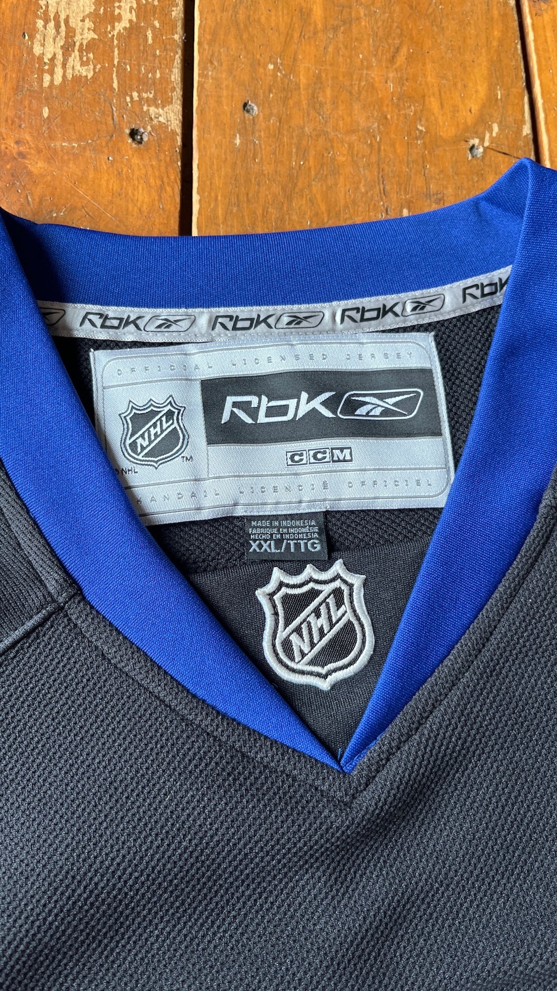 Brand New Black AK Tampa Bay Lightning Game Jersey, Size 2XL, T363