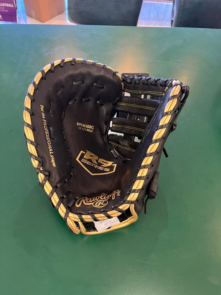New Rawlings R9 Baseball Left Hand Throw 12.5” First Base Glove