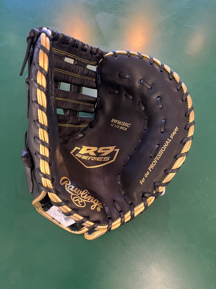 New Rawlings R9 Baseball Right Hand Throw 12.5” First Base Glove