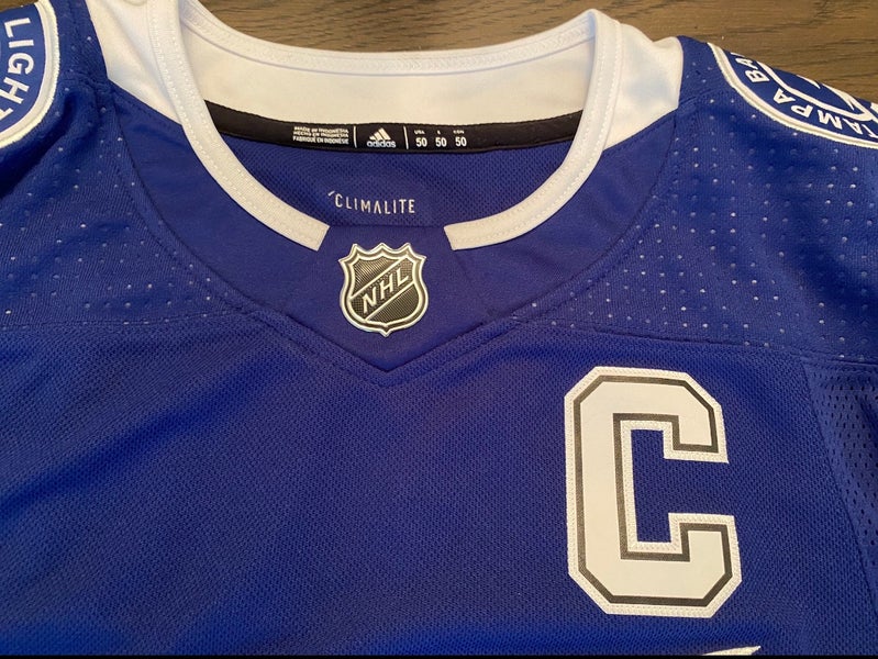 Men's Tampa Bay Lightning Steven Stamkos Adidas Blue Home