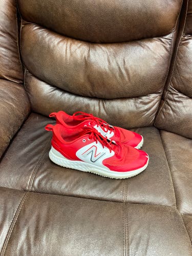 New Balance 2023 Red Turf Shoes