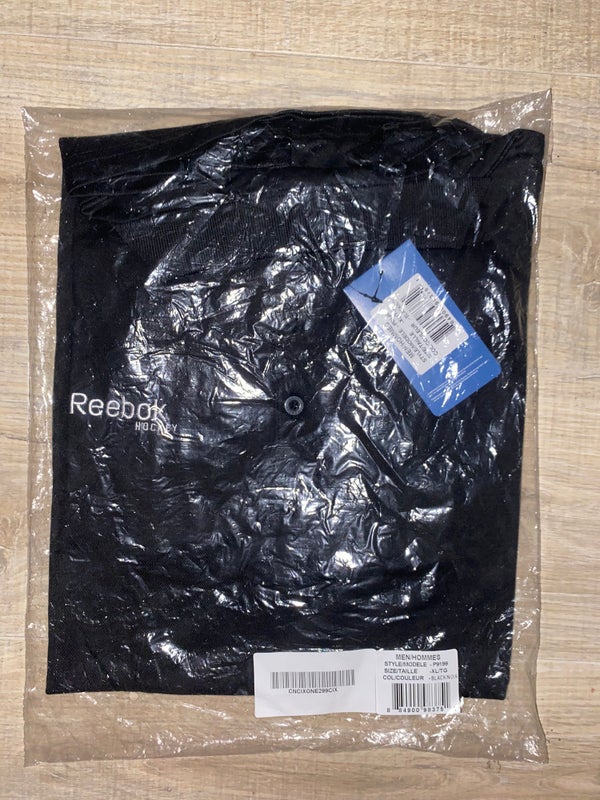 New Reebok Black XL Polo Shirt