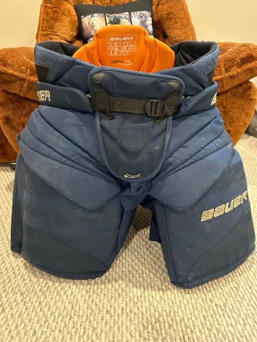 Senior Large Bauer Supreme Pro Hockey Goalie Pants
