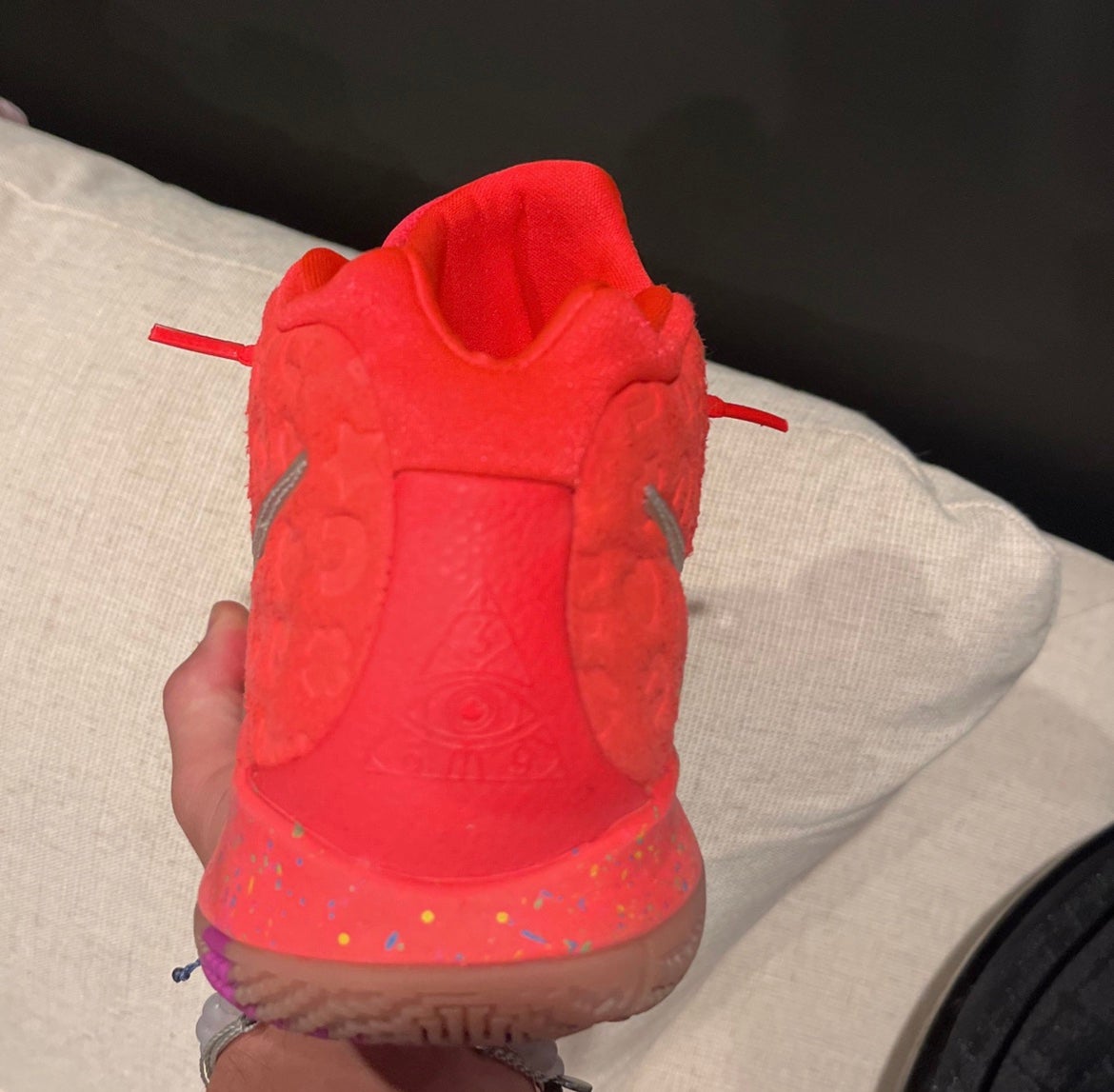 nike kyrie 4 green lucky charms