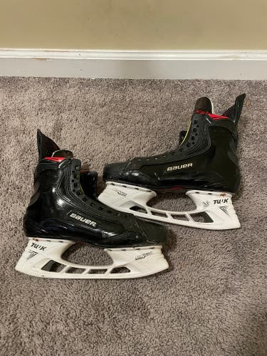 Used Bauer Extra Wide Width  Pro Stock Size 8 Vapor 2X Pro Hockey Skates