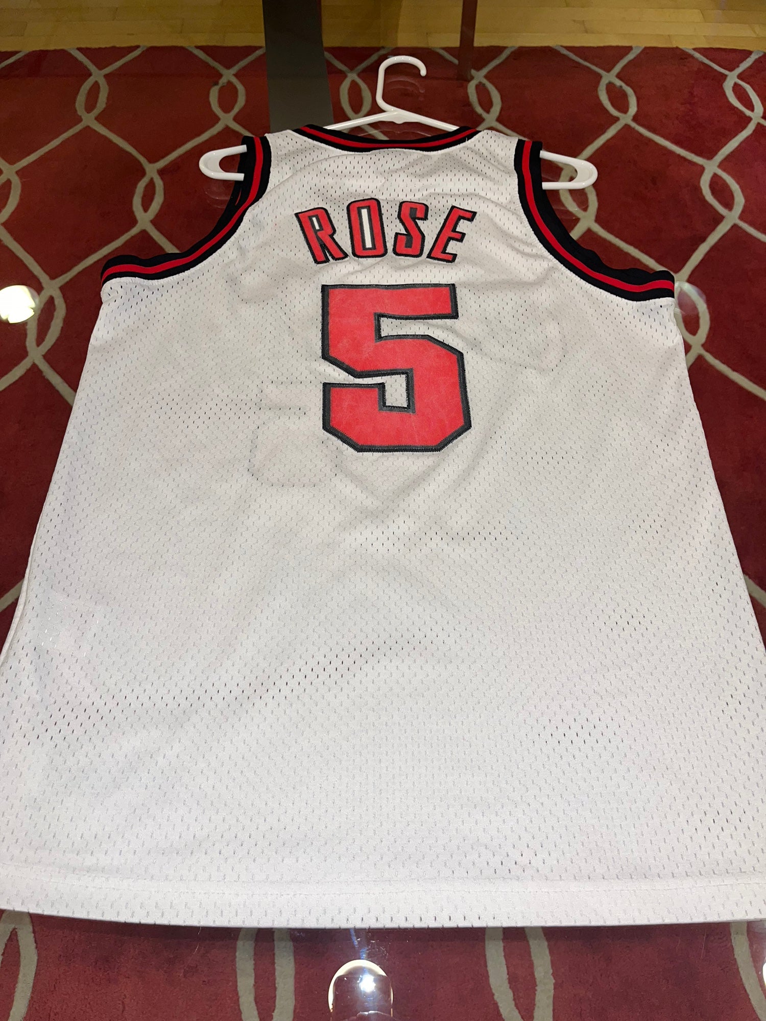 Chicago Bulls Jersey Jalen Rose 5 by Reebok 