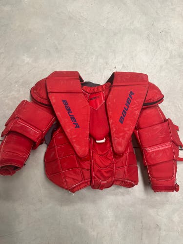 Large/Extra Large Bauer Pro Stock Elite Goalie Chest Protector