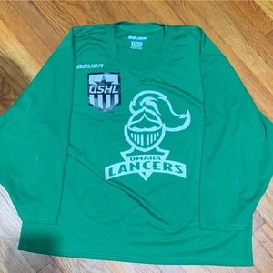 Green USHL Omaha Lancers Jersey