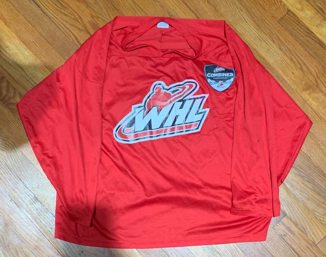 Rare! Red WHL  Large CCM Jersey