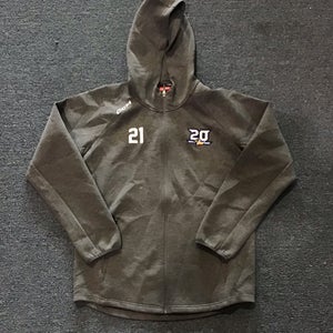 Pro Stock Colorado Eagles CCM Sweatsuits Grey