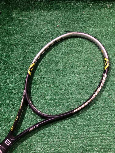 Wilson Hyper Pro Staff 7.6 Tennis Racket, 27.25", 4 3/8"