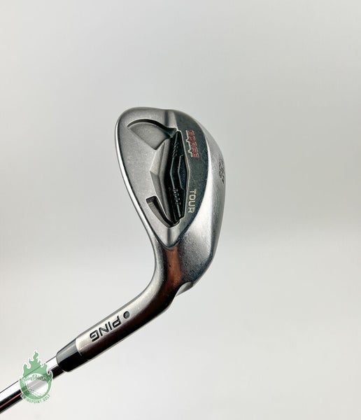 Used RH Ping Gorge Tour WS Black Dot 58* Lob Wedge Stiff Flex Steel Golf Club