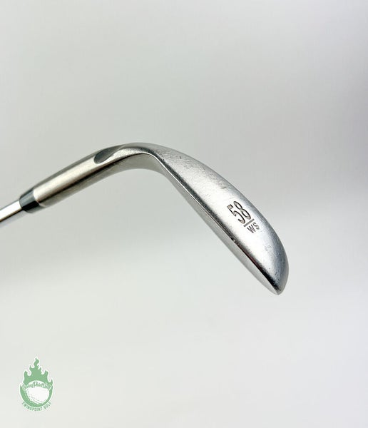 Used RH Ping Gorge Tour WS Black Dot 58* Lob Wedge Stiff Flex Steel Golf Club