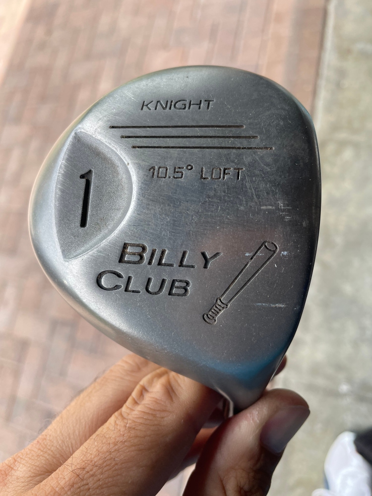 knight golf driver Billy club in right handed 10.5 deg  Graphite shaft  Used