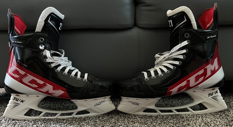 CCM JetSpeed FT4 Pro Hockey Skates, Size 8.5 D/A, Pro Stock