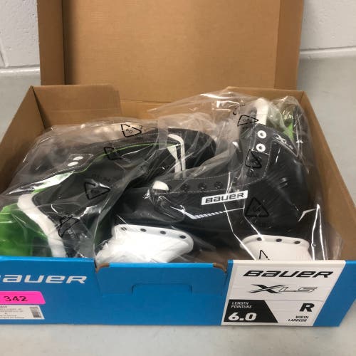 NEW Bauer X-LS size 6 hockey skates