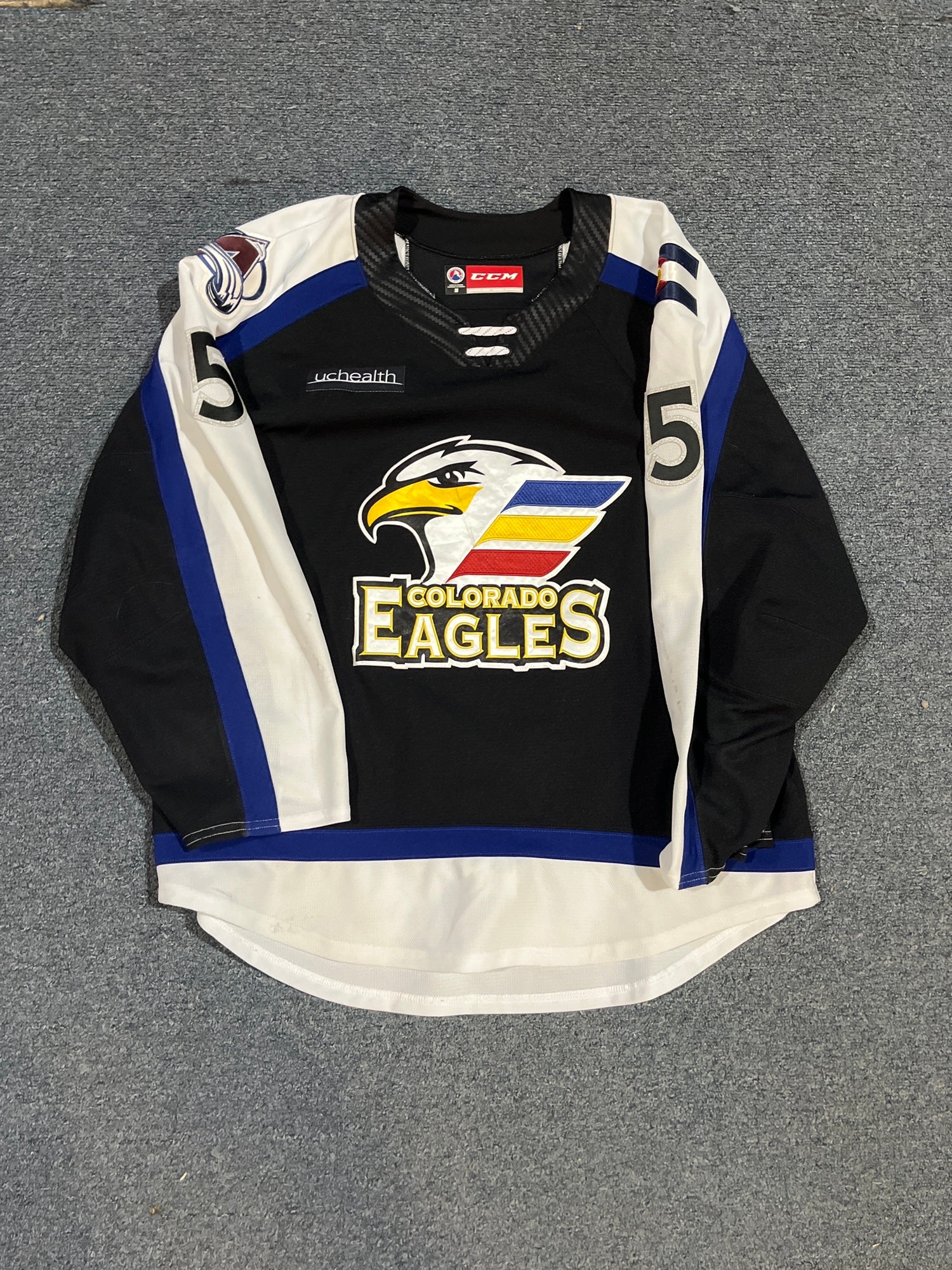 Men's SP Canada Colorado Eagles Blue Cream Black Alternate