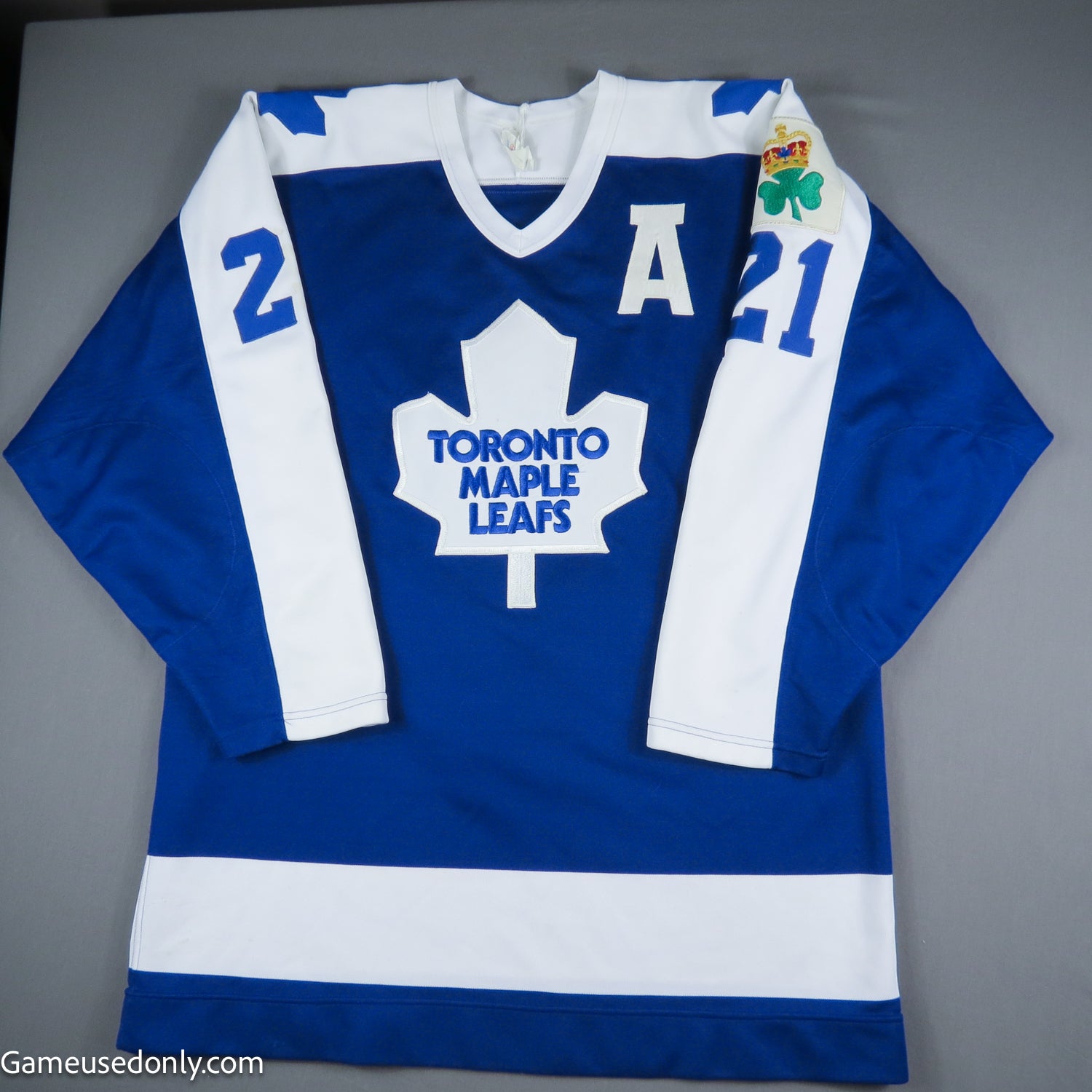 BÖRJE SALMING, TORONTO MAPLE LEAFS, signed hockey jersey, No. 21. Other -  Miscellaneous - Auctionet