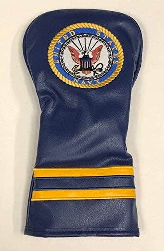 Team Golf Vintage Single Driver Headcover (U.S. Navy) Fits Oversized NEW