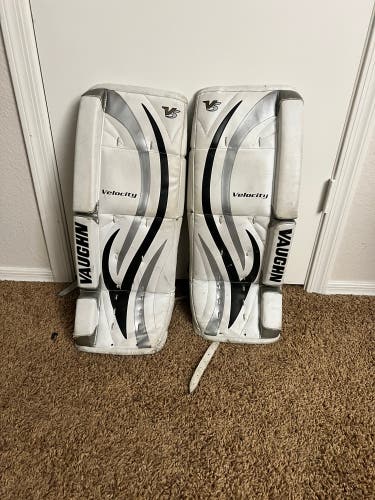 Used 26" Vaughn  Velocity V5 Goalie Leg Pads
