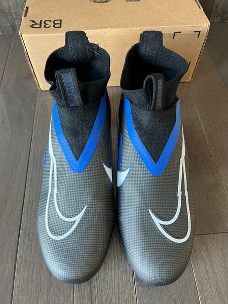 Nike Alpha Menace Elite 3 Black Royal Blue Football Cleats  display picture 3