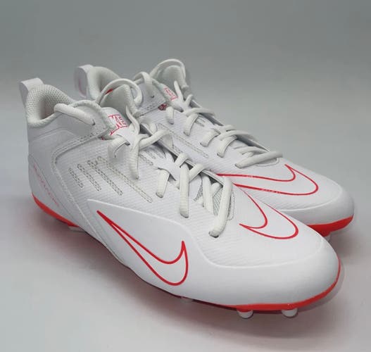 Size 13 Men’s Nike Alpha Huarache 8 Varsity Lax Red Lacrosse Cleats