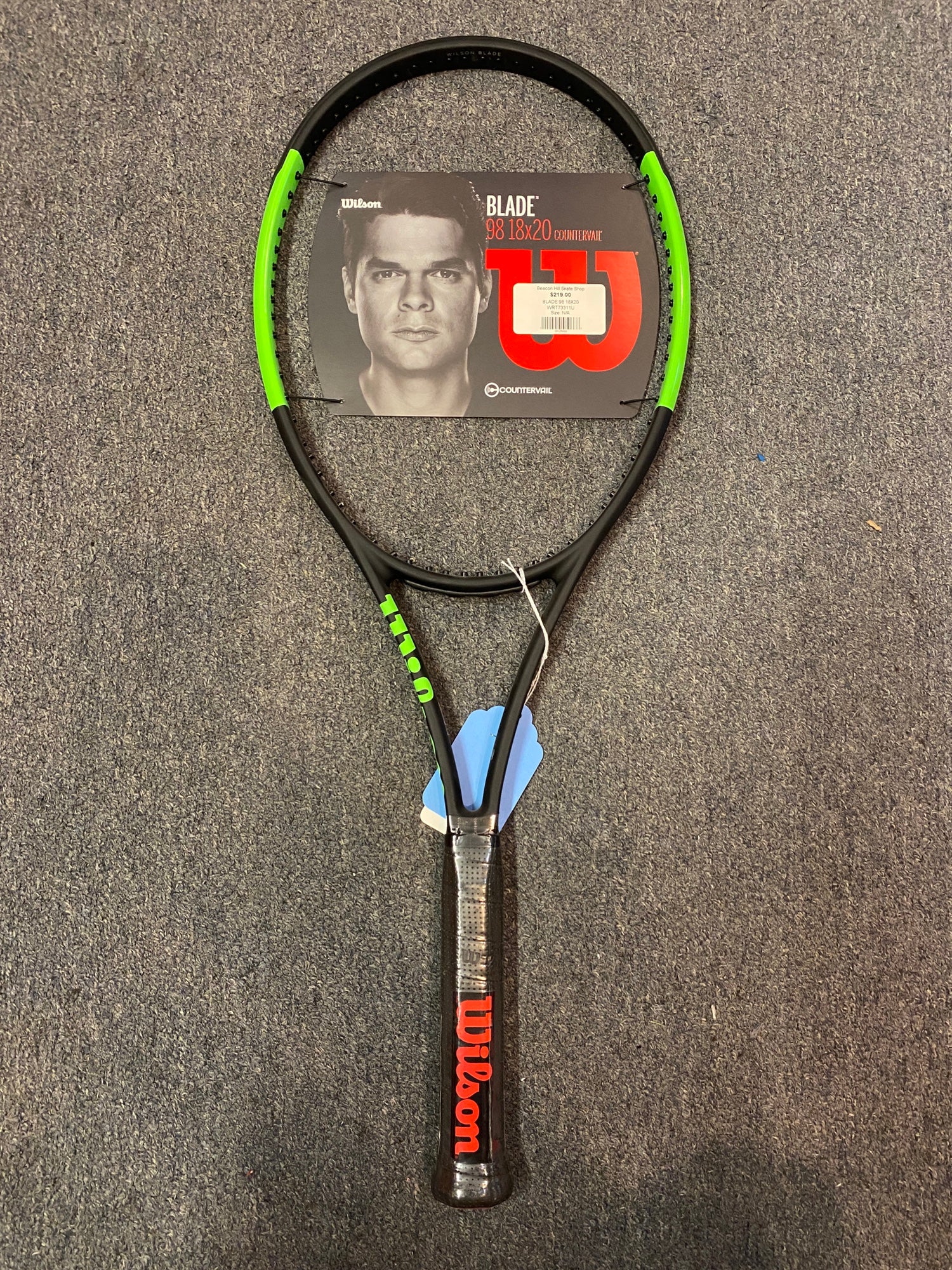 New Wilson Blade 98 18x20 Countervail V6 Tennis Racquet 