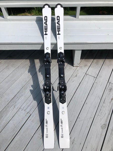 Used Unisex 2022 HEAD Racing e-SL RD FIS Skis With Bindings Max