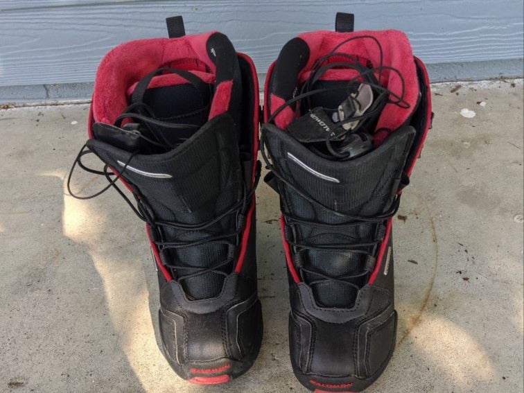 Used Unisex Size 4.5 (Women's 5.5) Salomon Snowboard Boots