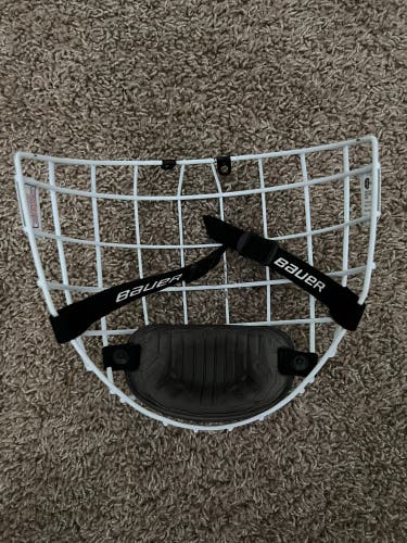 Used Medium Bauer Full Cage Profile II Facemask
