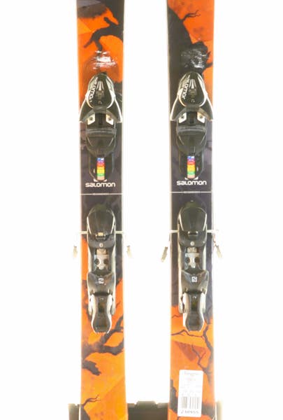 Used 2015 Salomon Q98 Skis with Salomon Z12 Bindings Size 180