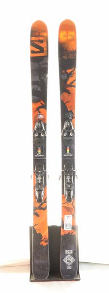salomon 2015 z12 ski bindings Used 2015 Salomon Q98 Skis with Salomon Z12 Bindings Size 180 (Option  230955) | SidelineSwap