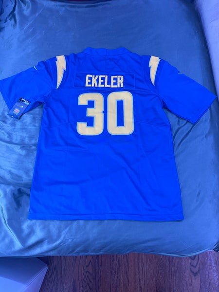 LOS ANGELES CHARGERS AUSTIN EKELER #30 MENS SMALL JERSEY (NEW WITH