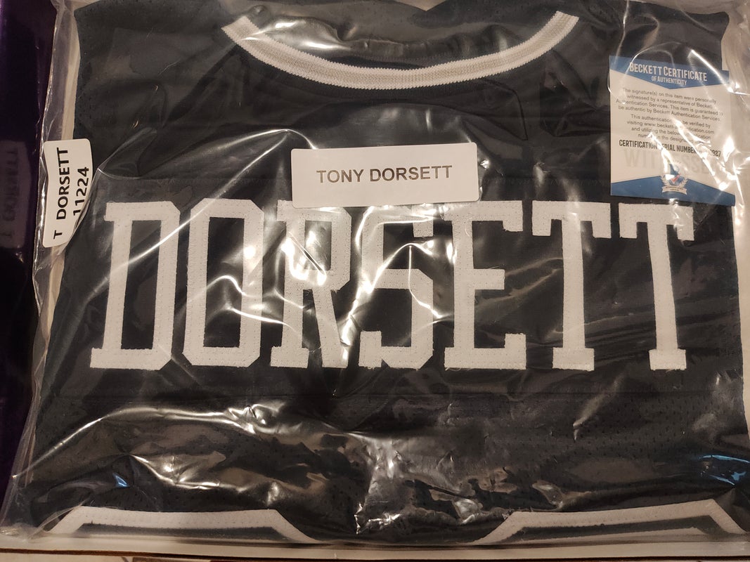 Tony Dorsett Autographed Jersey