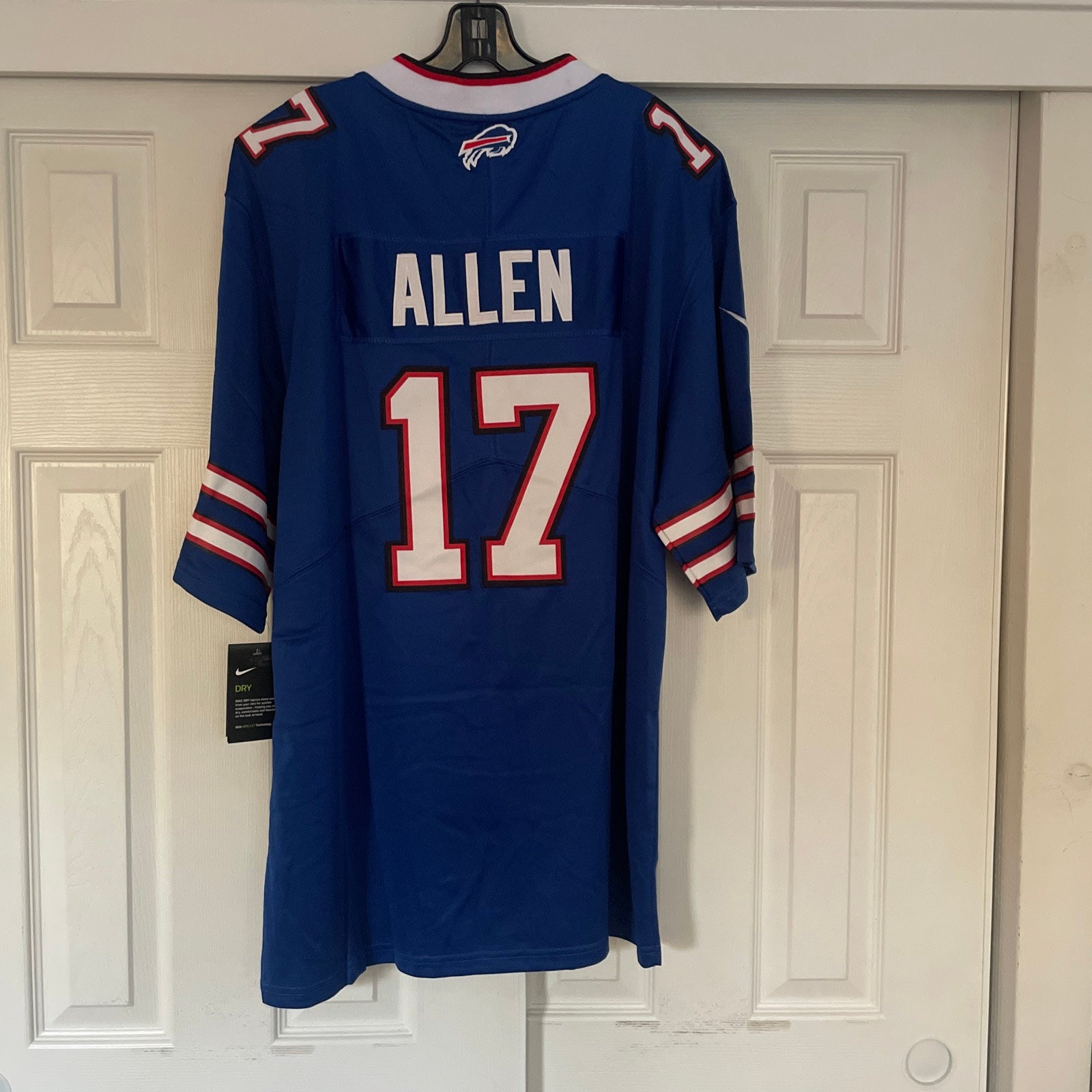 New Nike Josh Allen Buffalo Bills White NFL Limited Jersey Sz 2XL XXL MSRP  $160