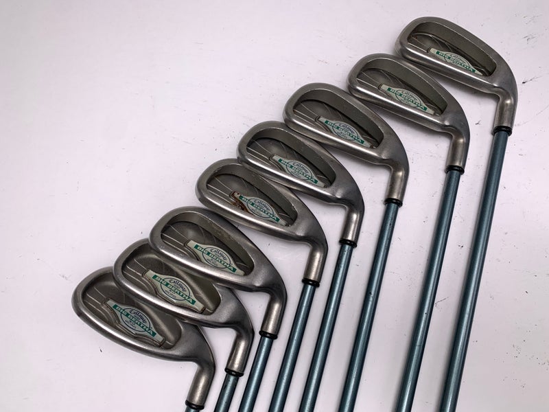 Callaway X-12 Iron Set 4-PW+SW Ladies Gems Ladies Graphite Womens RH