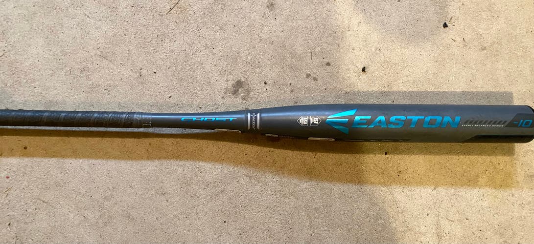 Used 2018 Easton Ghost Bat (-10) 22 oz 32"