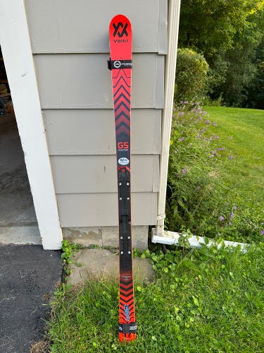 2022 Junior Racing Volkl Racetiger World Cup GS Skis, 158 cm, No Bindings