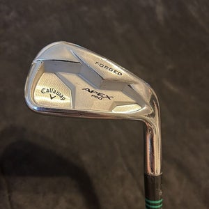 Callaway 2019 Apex Pro FORGED Single 6 Iron Project X Rifle 6.0 Stiff Flex Steel