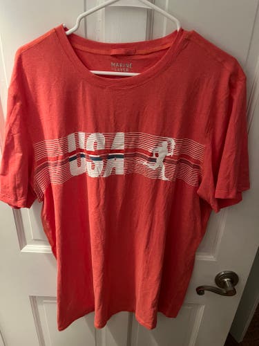 Marine Layer USA Athletic Tee- XL