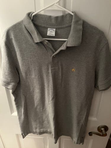 Brooks Brothers Gray Polo- Size Large