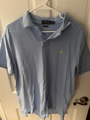 Polo Ralph Lauren Golf Shirt- Light Blue- Large