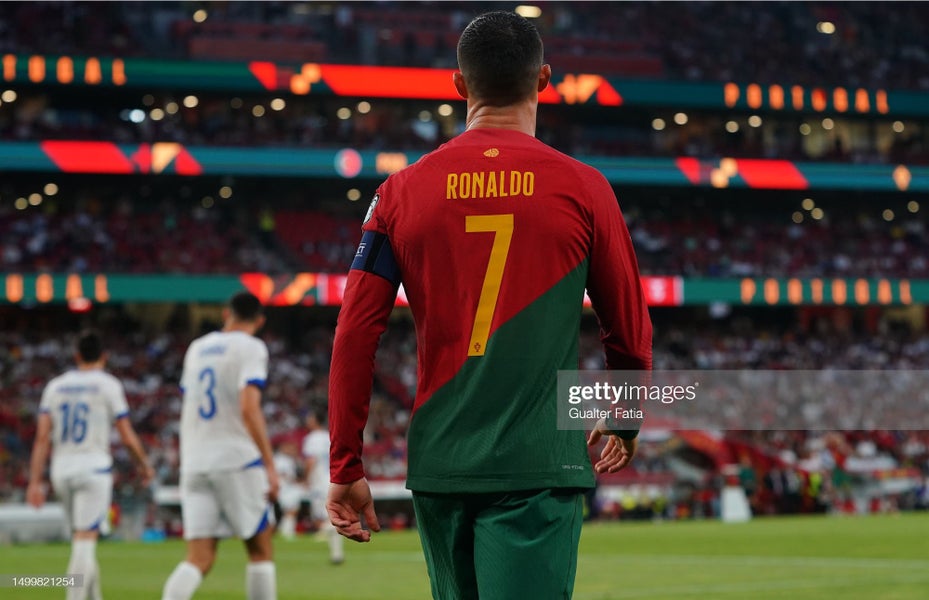 2022 Nike Cristiano Ronaldo Portugal Home Jersey